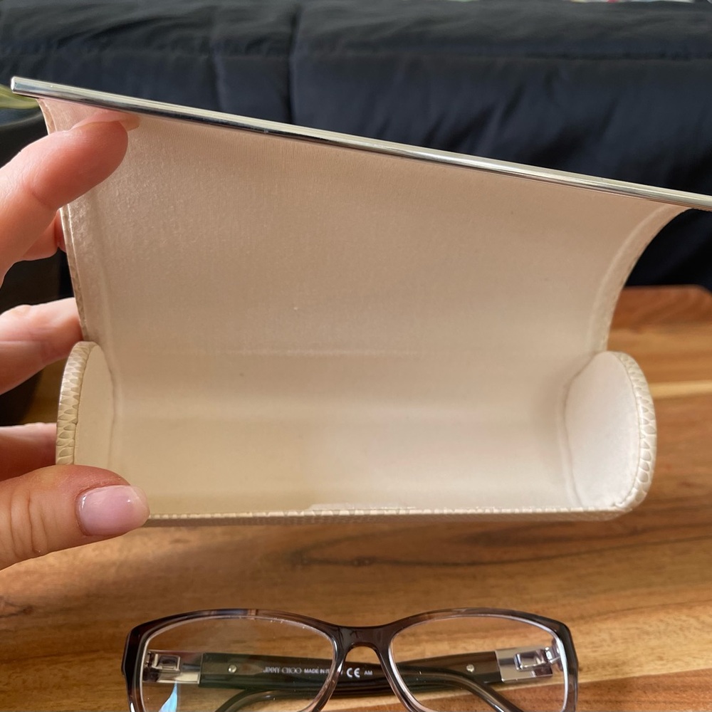Jimmy Choo Eye Glasses & Case - Picture 8 of 9